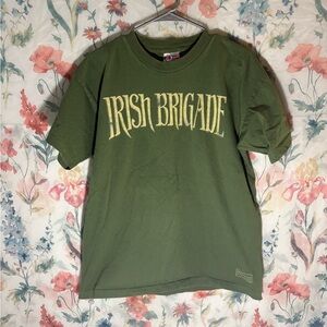 Irish Brigade Green Kids T-Shirt Vintage